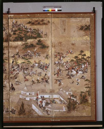 紀州本川中島合戦図屏風