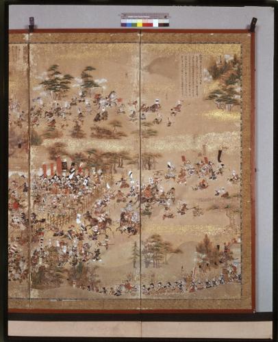 紀州本川中島合戦図屏風