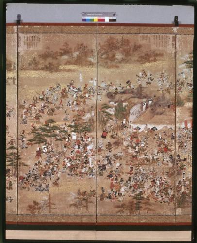 紀州本川中島合戦図屏風