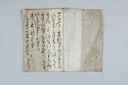 紀州泉州野山立合山之儀ニ付先年度々山論有之候節之書状并窺書付之留帳
