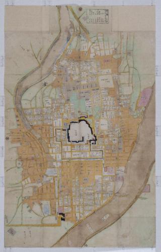 紀州和歌山大絵図