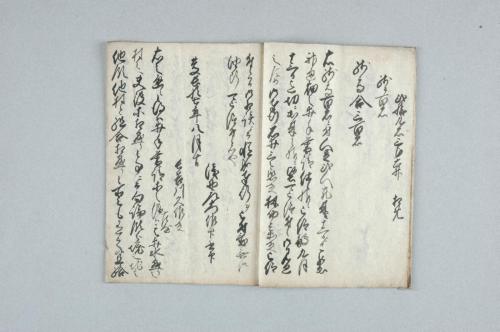 那賀郡東岩出并今畑村･同郡池田組山論吟味裁許帳・馬瀬山筋一巻扣・海神･春日両社願出写シひかへ･氏子共神主出入願書