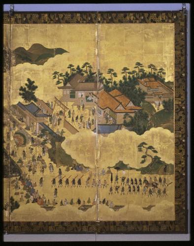 和歌浦図屛風