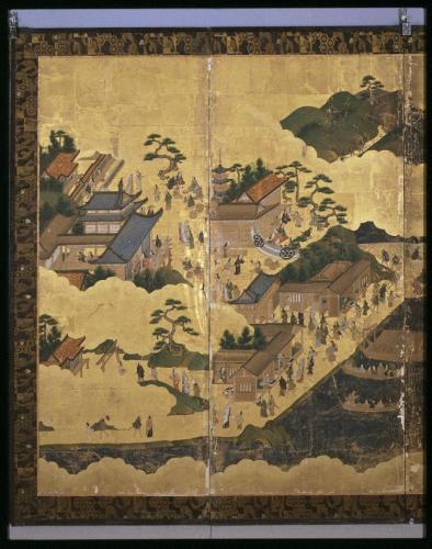 和歌浦図屛風