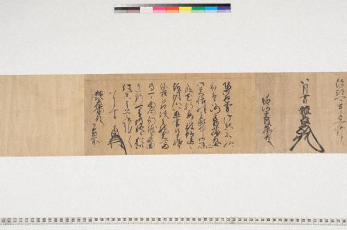 畠山稙長書状・丹下宗衒書状