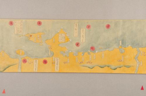 自大坂至江戸廻船図