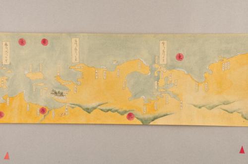 自大坂至江戸廻船図