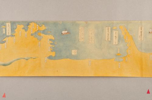 自大坂至江戸廻船図