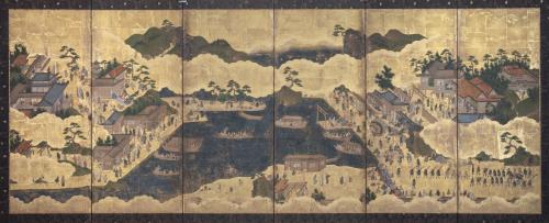 和歌浦図屛風
