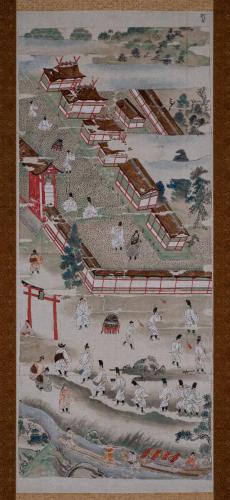 熊野御幸図写