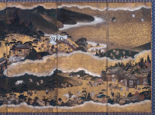 和歌浦図屏風