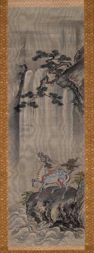 文王・鳳凰・麒麟図