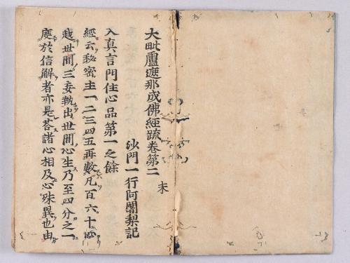 大毘盧遮那成佛経疏(高野版)