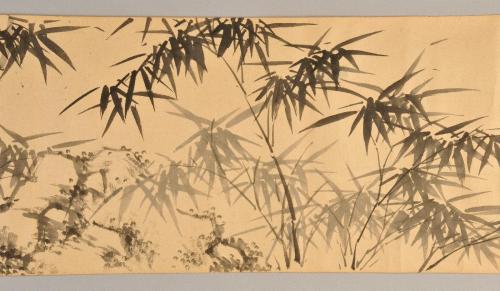 墨竹図巻