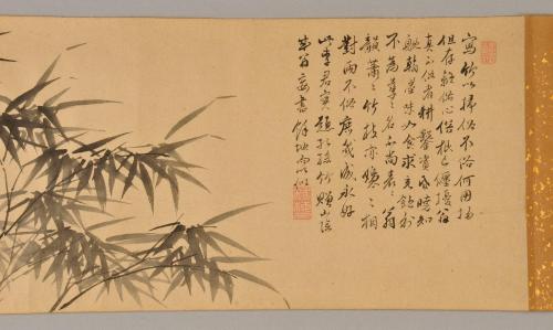 墨竹図巻