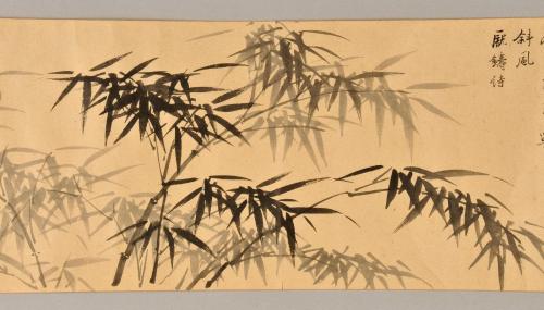 墨竹図巻