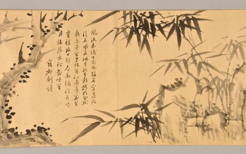 墨竹図巻