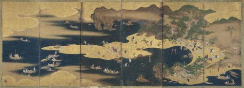 和歌浦図屛風