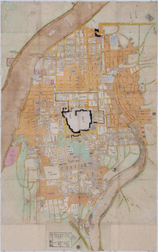 紀州和歌山大絵図