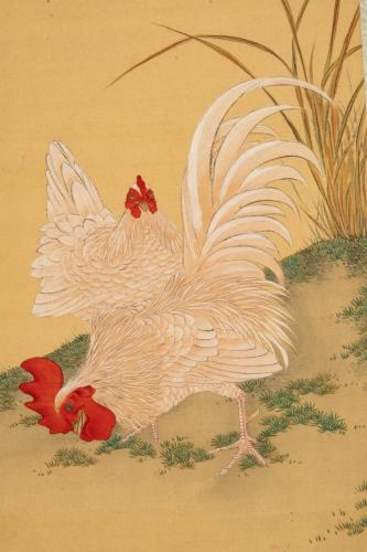 双鶏図