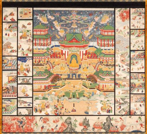 阿弥陀浄土変相図