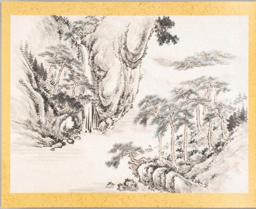 山水図帖（山静風清帖）