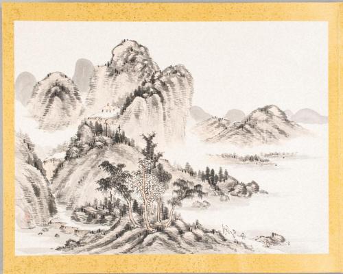 山水図帖（山静風清帖）