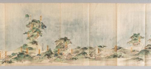中辺路･大辺路及熊野川図