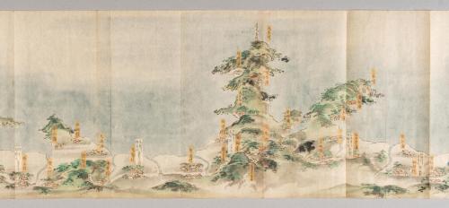 中辺路･大辺路及熊野川図