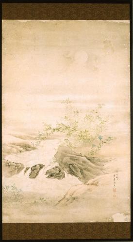 萩と桔梗図・子日遊図