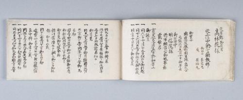 御家御系譜(紀州徳川家系譜)