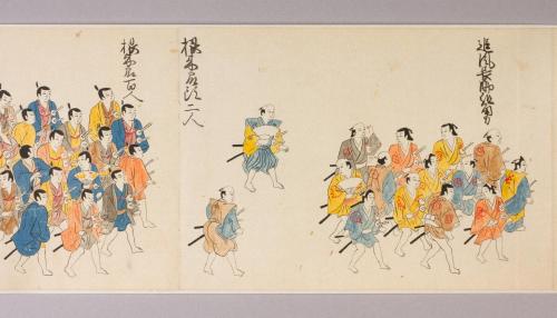 和歌祭行列図絵巻（乙本）