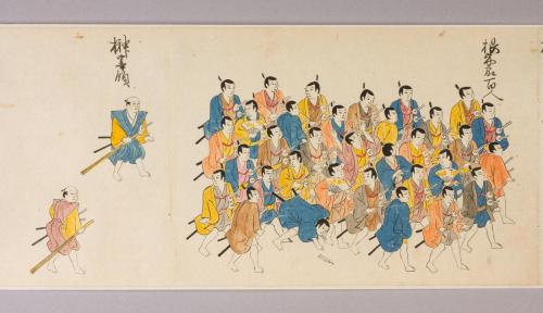 和歌祭行列図絵巻（乙本）
