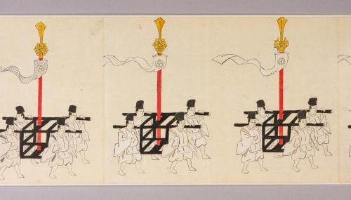 和歌祭行列図絵巻（乙本）