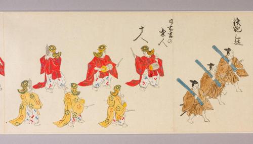 和歌祭行列図絵巻（乙本）