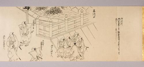 種姫君御入輿御行列絵図