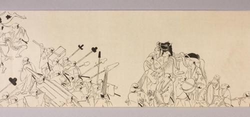 種姫君御入輿御行列絵図
