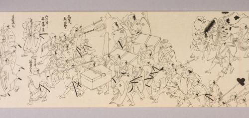 種姫君御入輿御行列絵図