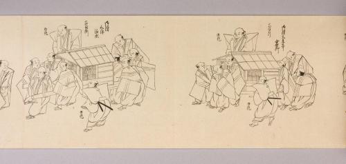 種姫君御入輿御行列絵図