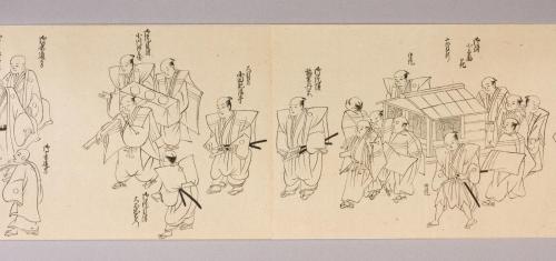 種姫君御入輿御行列絵図