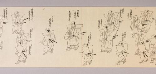 種姫君御入輿御行列絵図