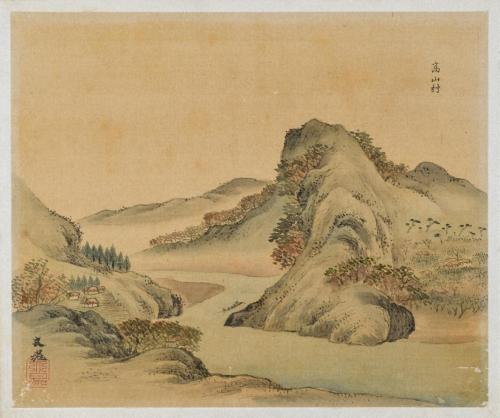 熊岳奇勝図帖
