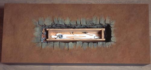 東国山１号墳竪穴式石室模型