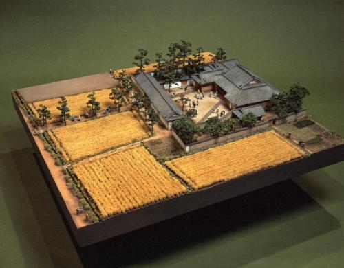 増田家住宅復元模型