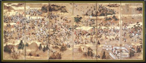 紀州本川中島合戦図屏風