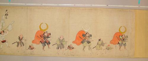 和歌祭行列図絵巻（甲本）