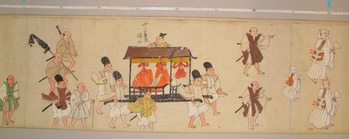和歌祭行列図絵巻（甲本）