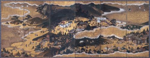 和歌浦図屏風