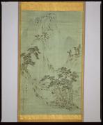 松林山水図　