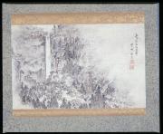 熊野那智山瀑布図